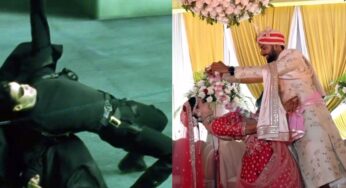 دلہن کا اسٹیج پر ‘میٹرکس اسٹائل’ صارفین میں مقبول ہوگیا