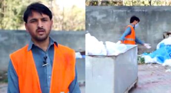 نوکری کے حصول نے اعلیٰ تعلیم یافتہ طالبعلم ظفر علی کو سوئپر بنادیا