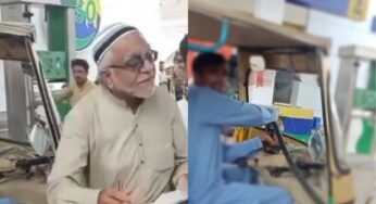 گمنام بزرگ ہیرو نے مجبور رکشہ ڈرائیوروں کے رکشہ میں مفت یپٹرول ڈلوا دیا، ویڈیو وائرل