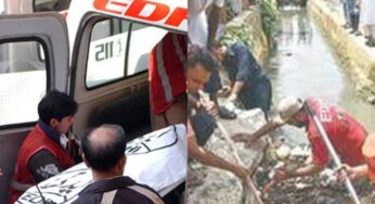 شادمان ٹاؤن کا نالہ اہل کراچی کیلئے موت کا کنواں بن گیا