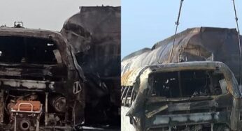 کراچی آنیوالی 2 مسافر بسیں خوفناک حادثے کا شکار، 28 افراد جاں بحق 26 زخمی ہوگئے