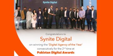 Pakistan Digital Awards named Synite Digital