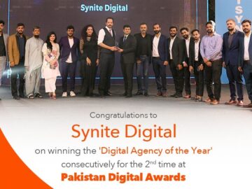 Pakistan Digital Awards named Synite Digital