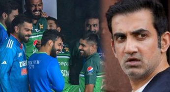 ایشیا کپ میچ کے دوران پاک بھارت کھلاڑیوں کی دوستی پر گوتم گمبھیر سیخ پا