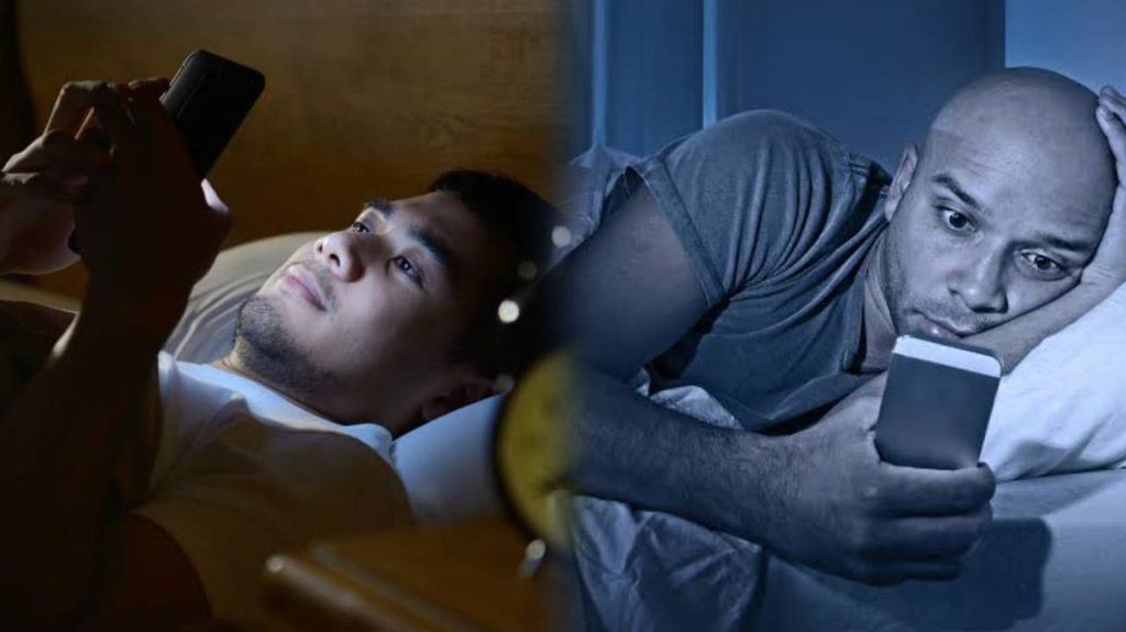 Mobile Light Effect On Sleeping