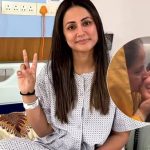 Hina Khan Cuts Hair Chemotherapy
