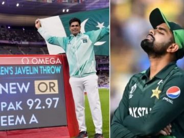 Babar Azam CongratulateArshad Nadeem